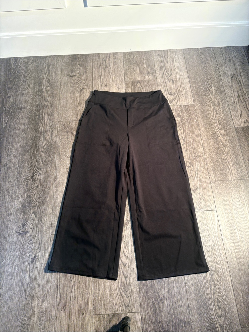 Women's Wide-Leg Black Palazzo Pants